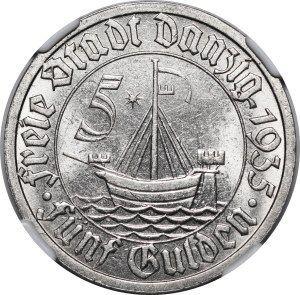 5 guilders 1935 Koga
