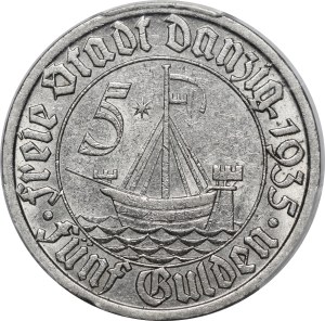 5 guilders 1935 Koga