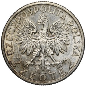 2 Gold Female Head 1932