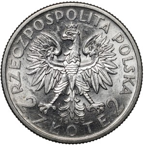 2 Gold Female Head 1933