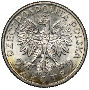 2 Gold Female Head 1934