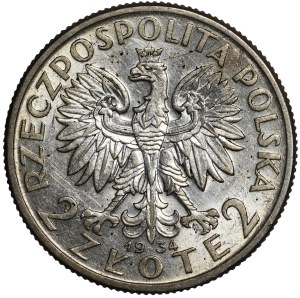 2 Gold Female Head 1934