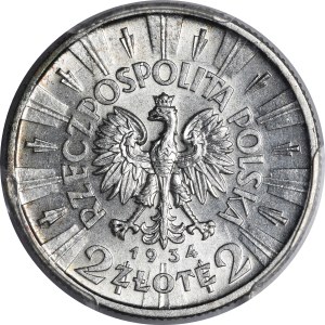 2 gold Pilsudski 1934