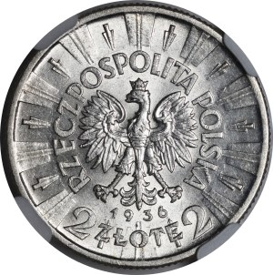 2 gold Pilsudski 1936