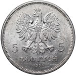 5 złotych Nike 1931 - RZADKA - ex. KAROLKIEWICZ