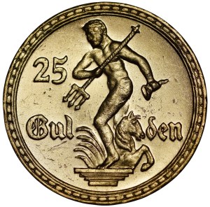 25 guilders 1923 Neptune mirror stamp