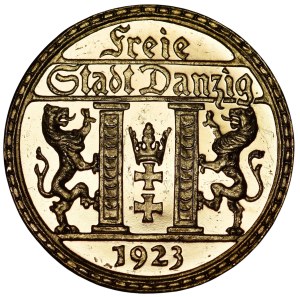 25 guilders 1923 Neptune mirror stamp