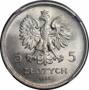 5 Gold Banner 1930
