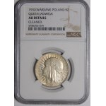 5 Gold Female Head 1932 ZZM Warsaw