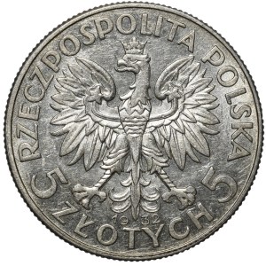 5 Gold Female Head 1932 BZM