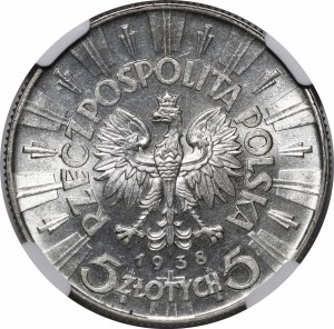 5 gold Pilsudski 1938