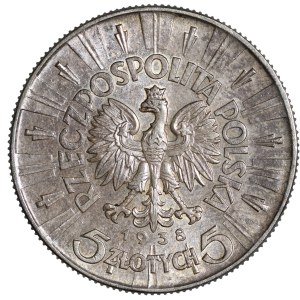 5 złotych Piłsudski 1938