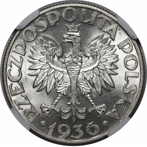 5 złotych Żaglowiec 1936