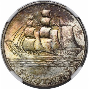 5 złotych Żaglowiec 1936
