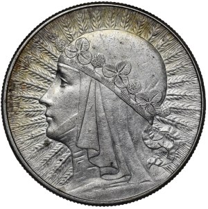 10 Gold Female Head 1932 ZZM