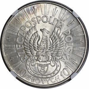 10 Gold Pilsudski Rifleman 1934