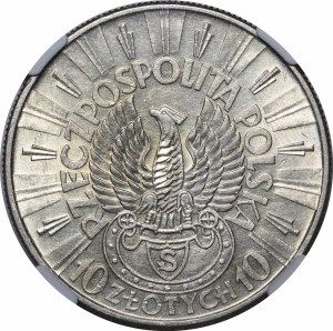 10 Gold Pilsudski Rifleman 1934