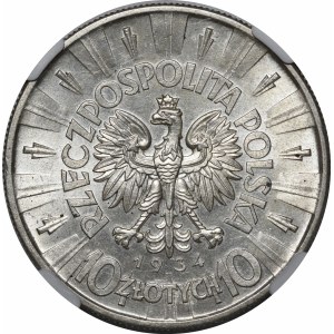 10 złotych Piłsudski 1934