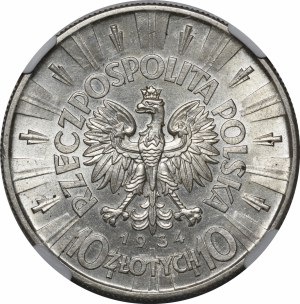 10 gold Pilsudski 1934