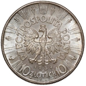 10 złotych Piłsudski 1939