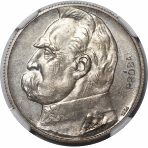 PRÓBA 5 złotych Piłsudski 1934 - SREBRO