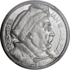 PRÓBA 10 złotych Sobieski 1933 - SREBRO - LUSTRZANY