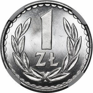 1 złoty 1982 - gruba data