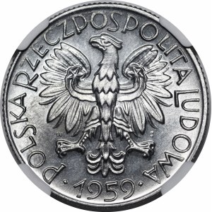 5 złotych Rybak 1959
