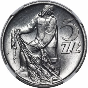 5 złotych Rybak 1960