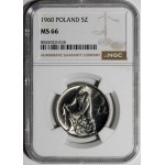 5 złotych Rybak 1960