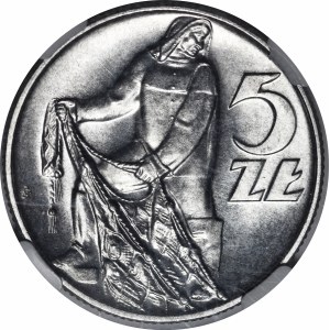 5 złotych Rybak 1971