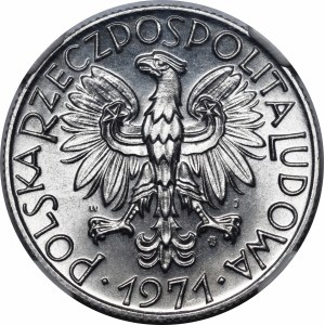 5 złotych Rybak 1971