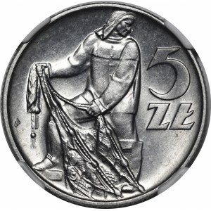 5 złotych Rybak 1971