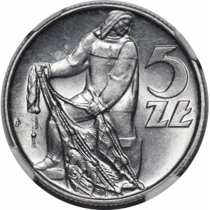 5 złotych Rybak 1973