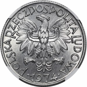 5 złotych Rybak 1974