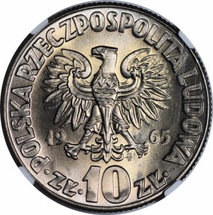 10 gold Nicolaus Copernicus 1965 - EXCELLENT