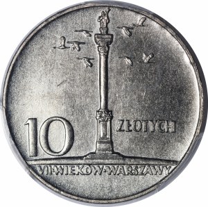 10 zloty Sigismund's Column 1966 - small column