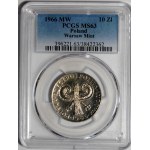 10 złotych Kolumna Zygmunta 1966 - mała kolumna