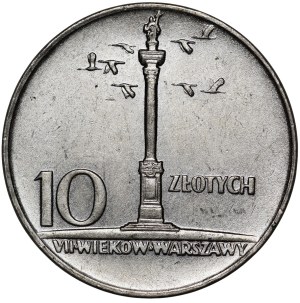 10 zloty Sigismund's Column 1966 - small column