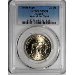 20 złotych Międzynarodowy Rok Dziecka 1979