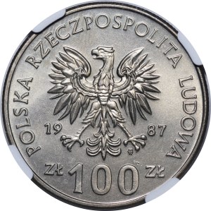 100 gold Casimir III the Great 1987
