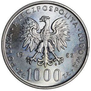 1000 złotych Jan Paweł II 1982