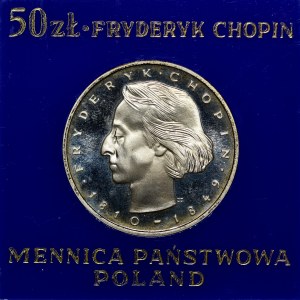 50 złotych Fryderyk Chopin 1972