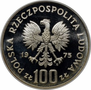 100 zloty Royal Castle in Warsaw 1975