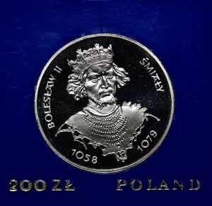 200 zloty Boleslaw II the Bold 1981