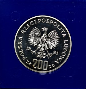 200 zloty Boleslaw II the Bold 1981
