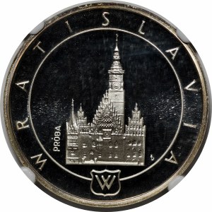 Próba 1000 złotych Wrocław 1987 - srebro