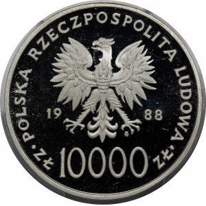 10000 złotych Jan Paweł II 1988 - X Lat Pontyfikatu