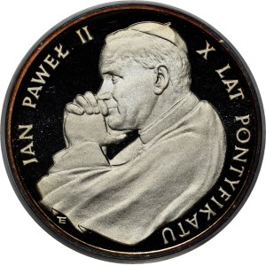 10000 złotych Jan Paweł II 1988 - X Lat Pontyfikatu