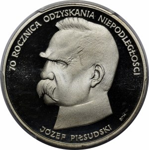 50000 zloty Józef Piłsudski 1988